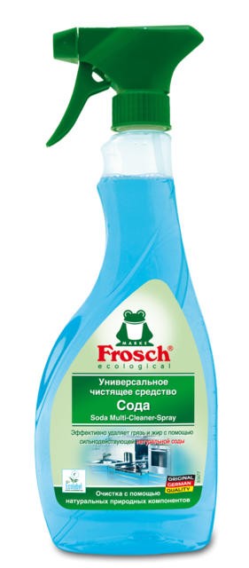 Frosch универсальное чистящее средство СОДА, 0,5 л.