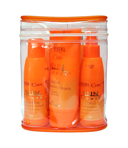 CUREX SUN FLOWER Косметический дорожный набор