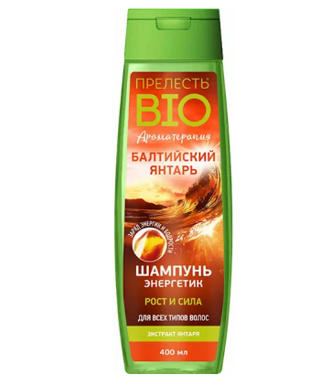 Прелесть био шампунь энергетик балтийский янтарь 400 мл