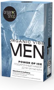 Подарочный набор Organic Shop men для тела и волос Ice