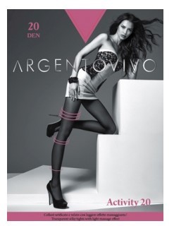 Argentovivo колготки женские activity 20 50/5 nero 4