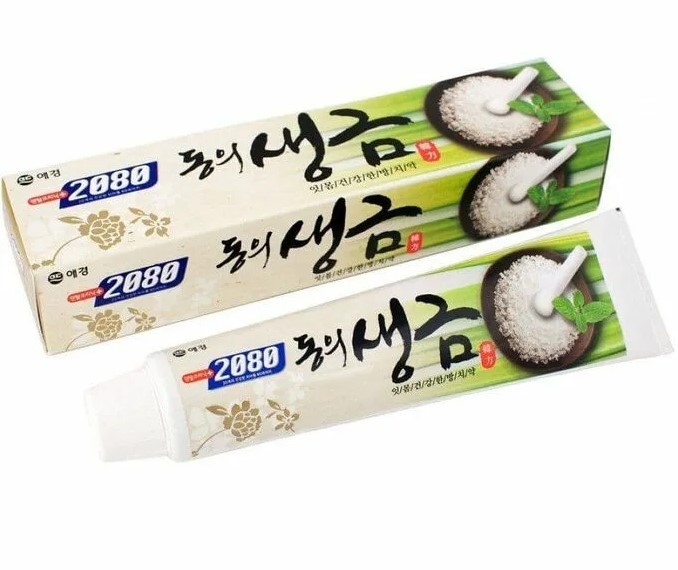 2080 зубная паста Лечебные травы и биосоли 120г