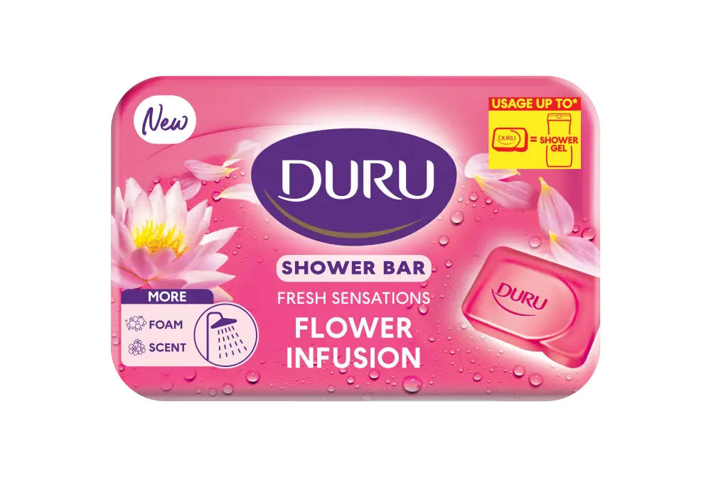 Duru fresh sensations мыло для душа освежающее цветочное наслаждение с цветочными экстрактами 150 гр