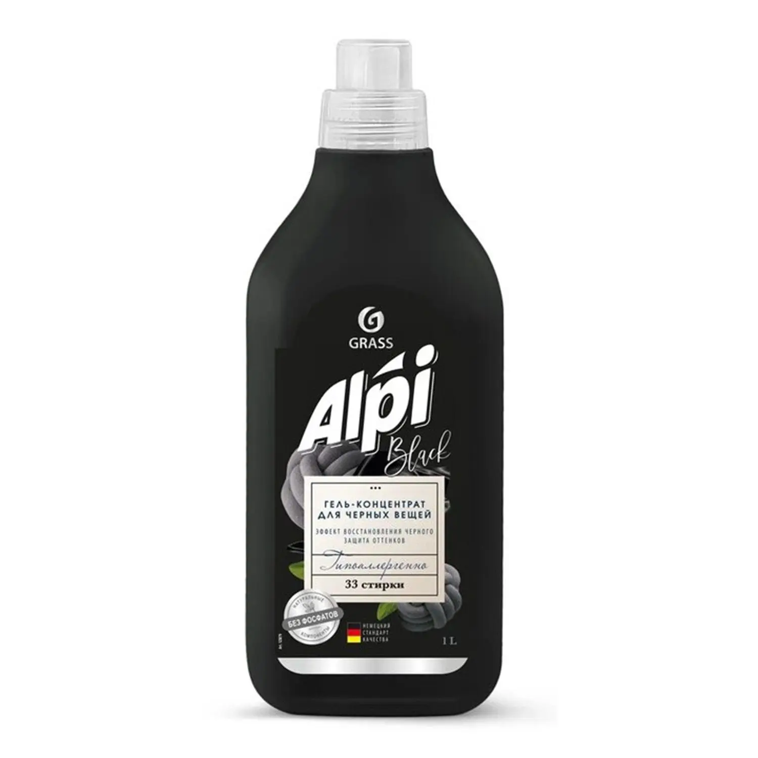 GraSS гель концентрат для стирки black для темных вещей 1 л