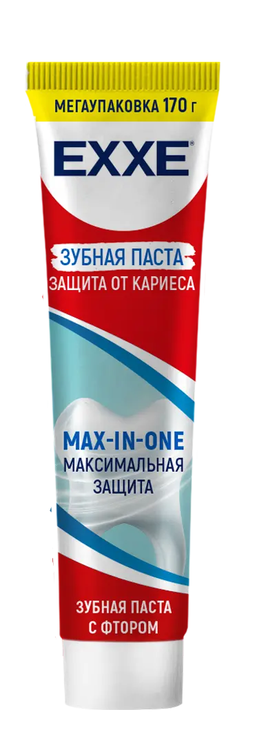 Exxe зубная паста максимальная защита от кариеса max 170 г