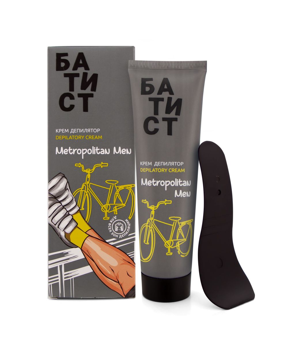 Батист крем депилятор metropolitan men мужской 100мл