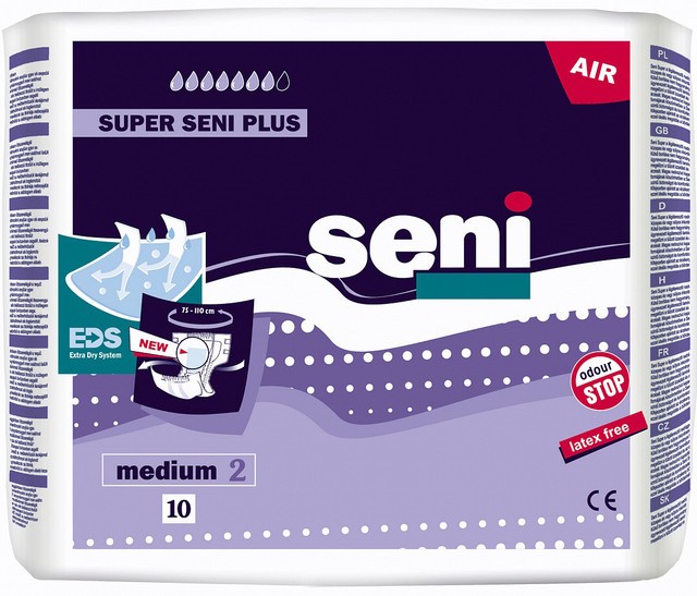 Подгузники BELLA SUPER SENI PLUS Medium 10шт