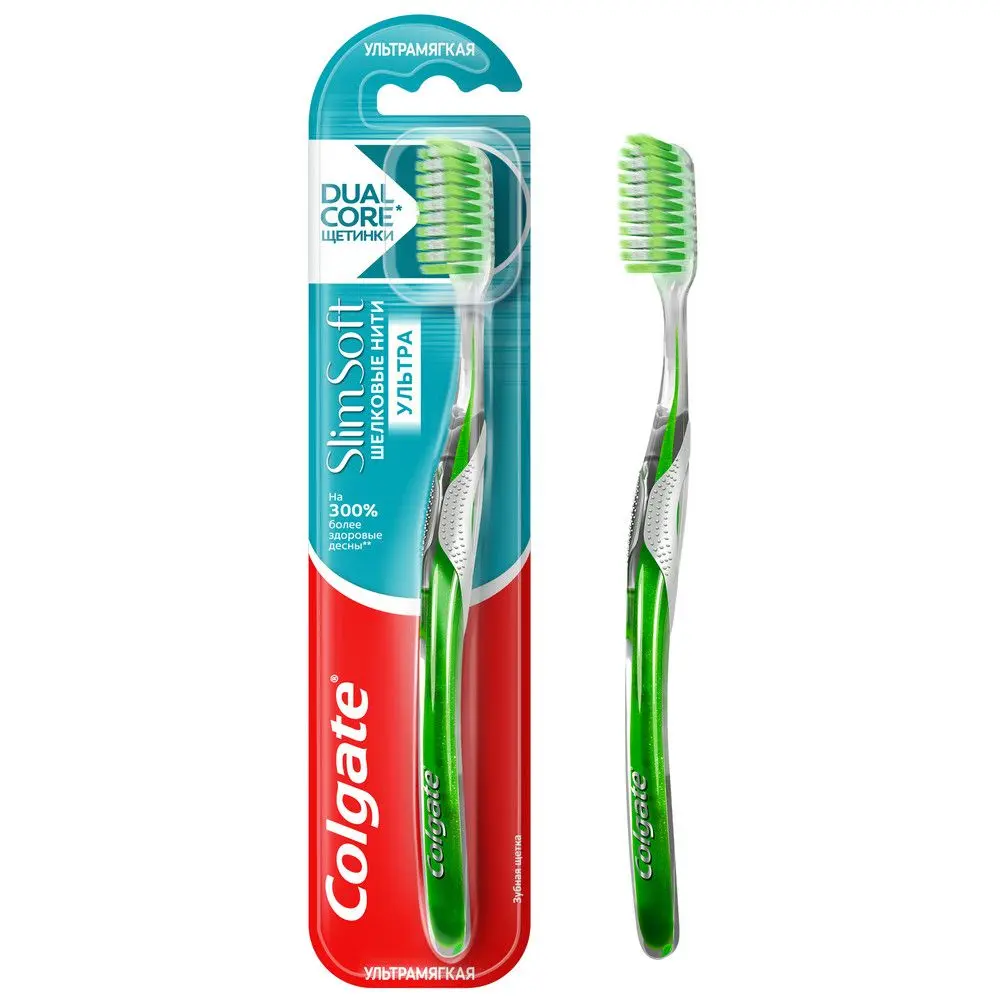 Colgate зубная щетка шелковые нити ультрамягкая
