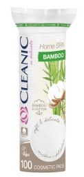 Cleanic Home Spa Bamboo ватные диски гигиенические 100 шт