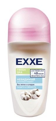 EXXE женский дезодорант антиперспирант fresh spa невидимый 50 мл ролик