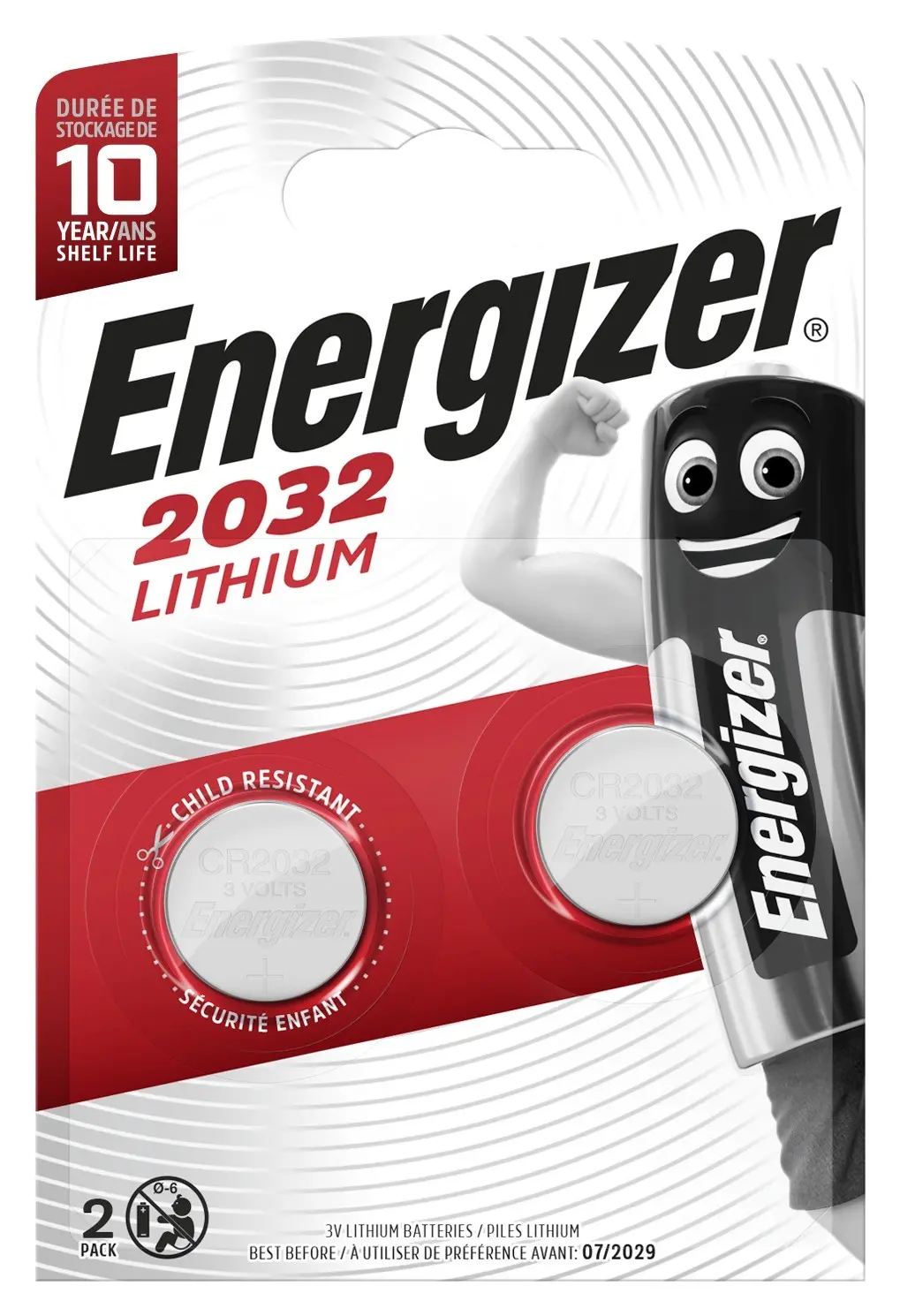 Energizer батарейки 2шт