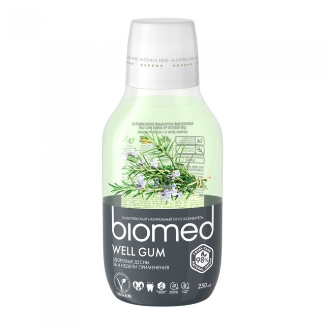 Biomed ополаскиватель Well Gum 250мл