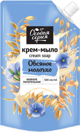 Особая серия крем мыло овсяное молочко 500 мл