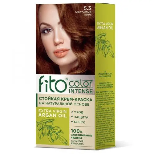 Fito color краска для волос тон 5.3 золотистый кофе