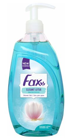Fax гель для душа elegant lotus 750 мл