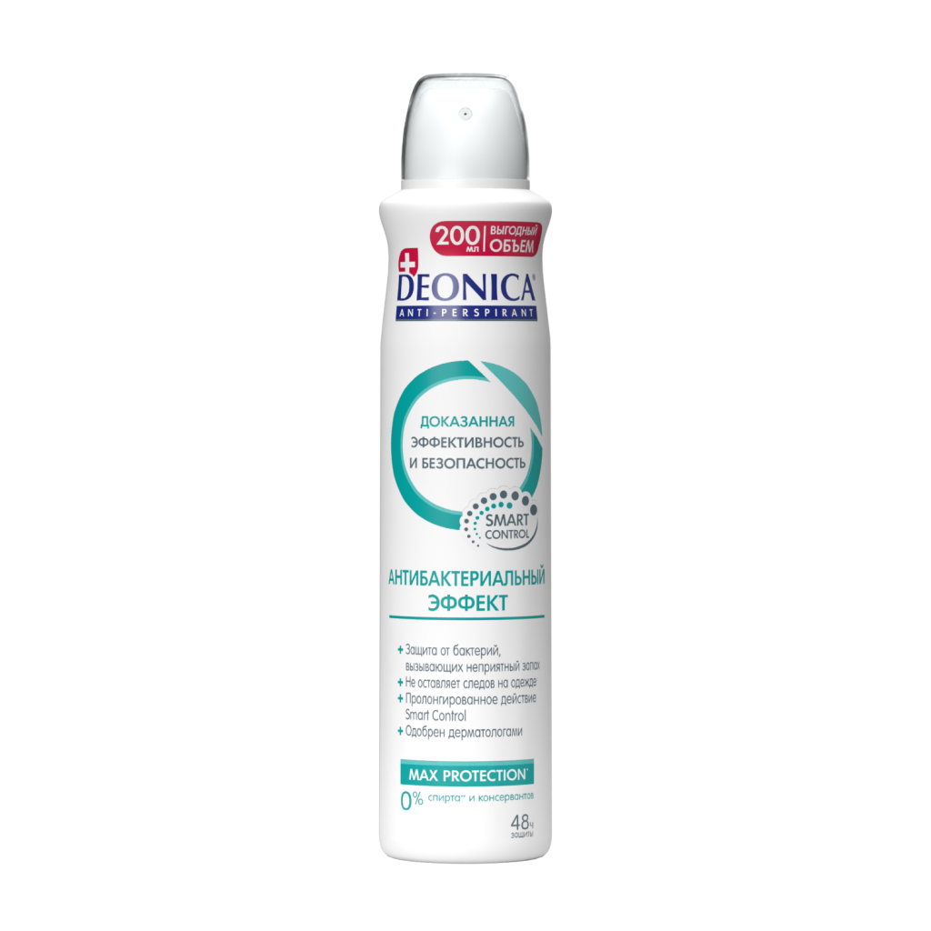 Deonica спрей женский антибактериальный эффект 200 мл