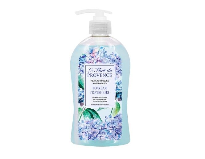 Le Flirt Du Provence увлажняющее крем мыло голубая гортензия 500 г