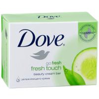 Dove Крем-мыло Прикосновение свежести 135гр
