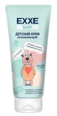 EXXE Baby серия 0+ детский крем увлажняющий 100 мл