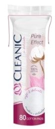 Cleanic Pure Effect ватные диски гигиенические 80 шт
