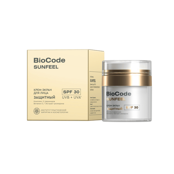 Biocode крем для лица spf 30 защита 50 мл