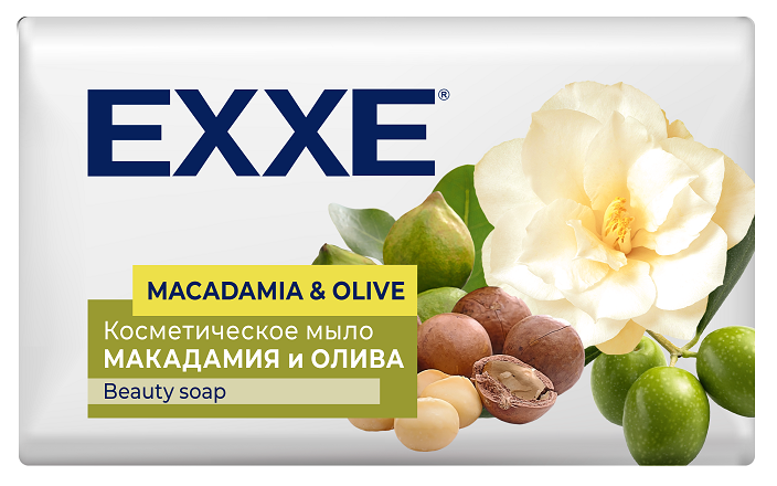 EXXE косметическое мыло макадамия и олива  90 г