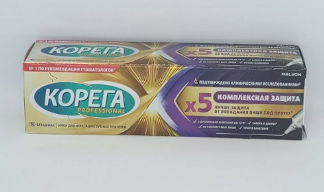 Corega Professional комплексная защита крем для фиксации 40 г