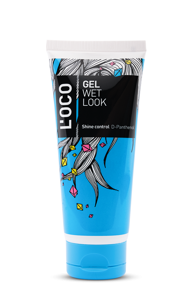 L’oco гель с эффектом мокрых волос Gel Hairstyling WET LOOK 100мл