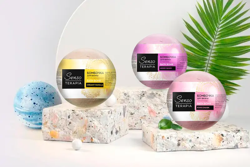 Бомбочки для ванны Senso Terapia