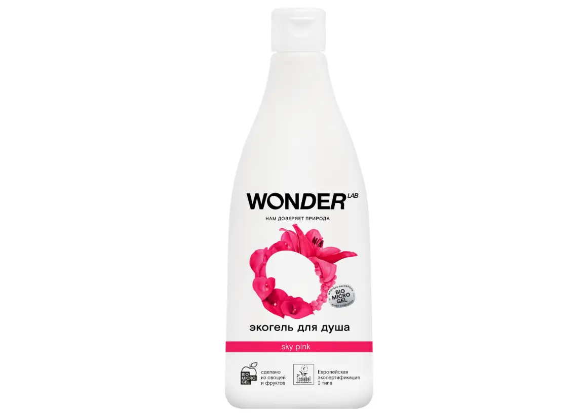 Wonder Lab экогель для душа 0.55 л