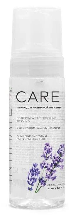Красная Линия пенка для интимной гигиены care 150 мл