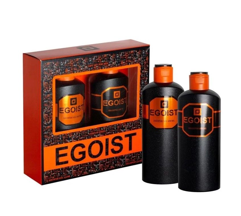 Egoist подарочный набор шампунь 250 + гель для душа 250 муж
