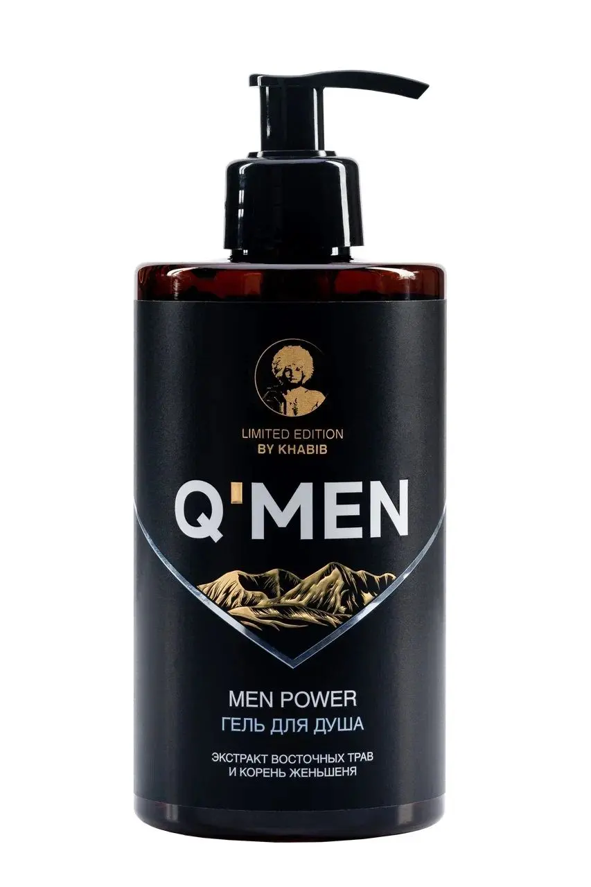Q’men гель для душа мужской men, 410 мл