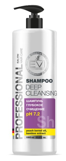 Evi Professional шампунь-пилинг для волос Очищающий 1000мл