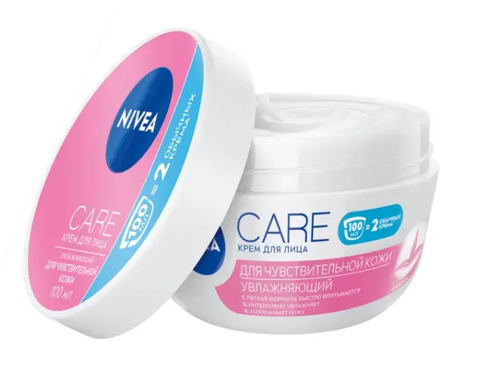 Nivea крем дневной увлажнение и питание для чувствит кожи 100 мл