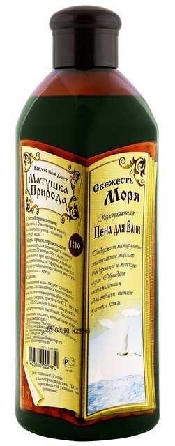 Матушка Природа пена для ванн свежесть моря 1 л