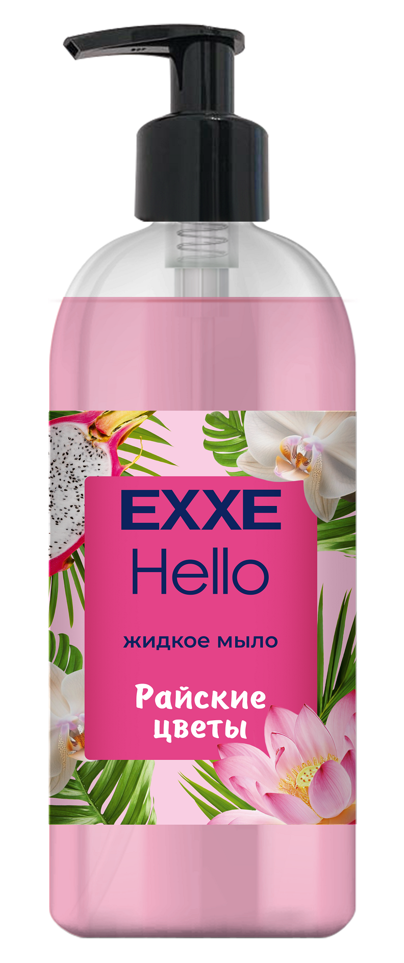 Exxe hello жидкое мыло райские цветы 500 мл