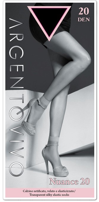 Argentovivo носки nuance 20 упак по 2 пары nero