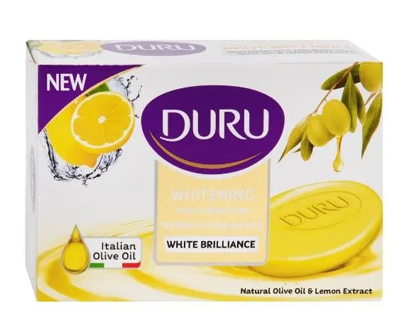 Duru туалетное мыло natural white 140 г