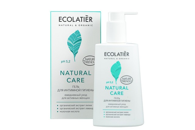 Ecolatier Гель для интимной гигиены Natural Care Ежедневный уход, 250 мл