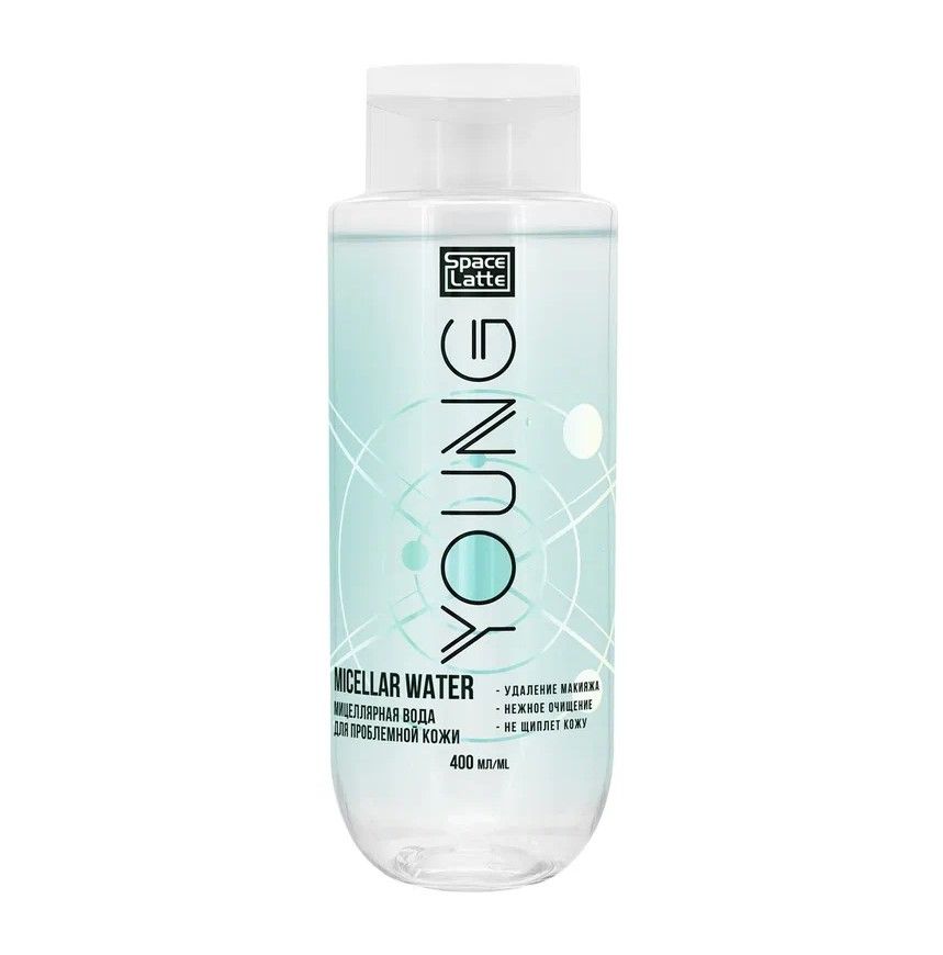 Space Latte young мицеллярная вода для проблемной кожи 400 мл
