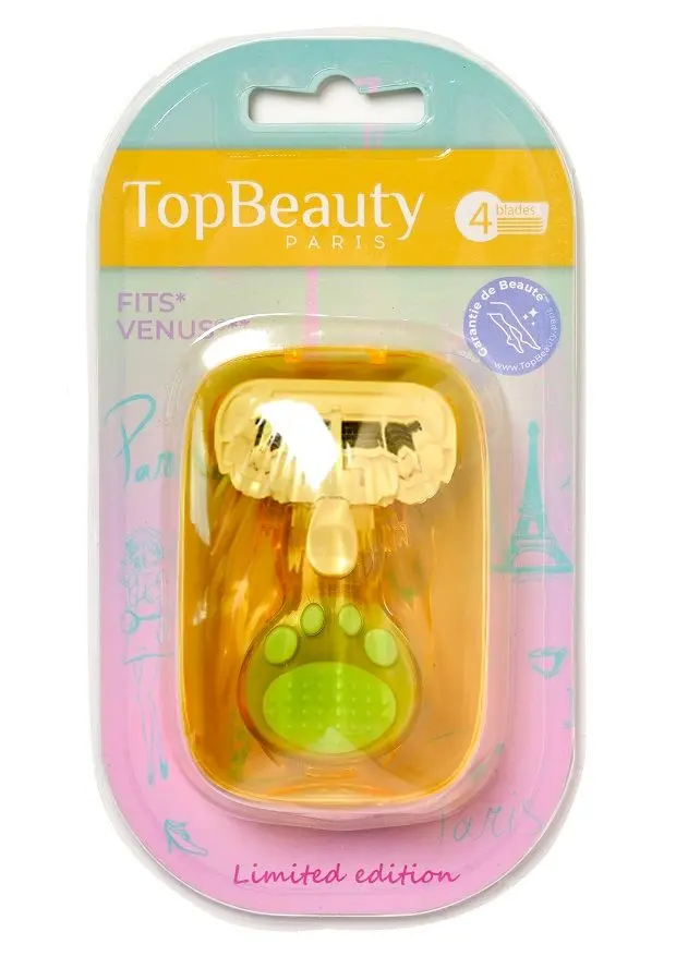 TopBeauty Paris женская бритва 1 бритва + 1 сменная кассета совместима с venus