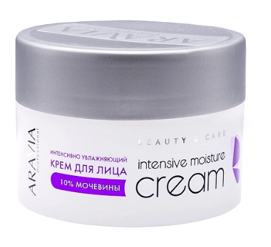 Aravia Professional Крем для лица интенсивно увлажняющий с мочевиной Intensive Moisture Cream 150 мл