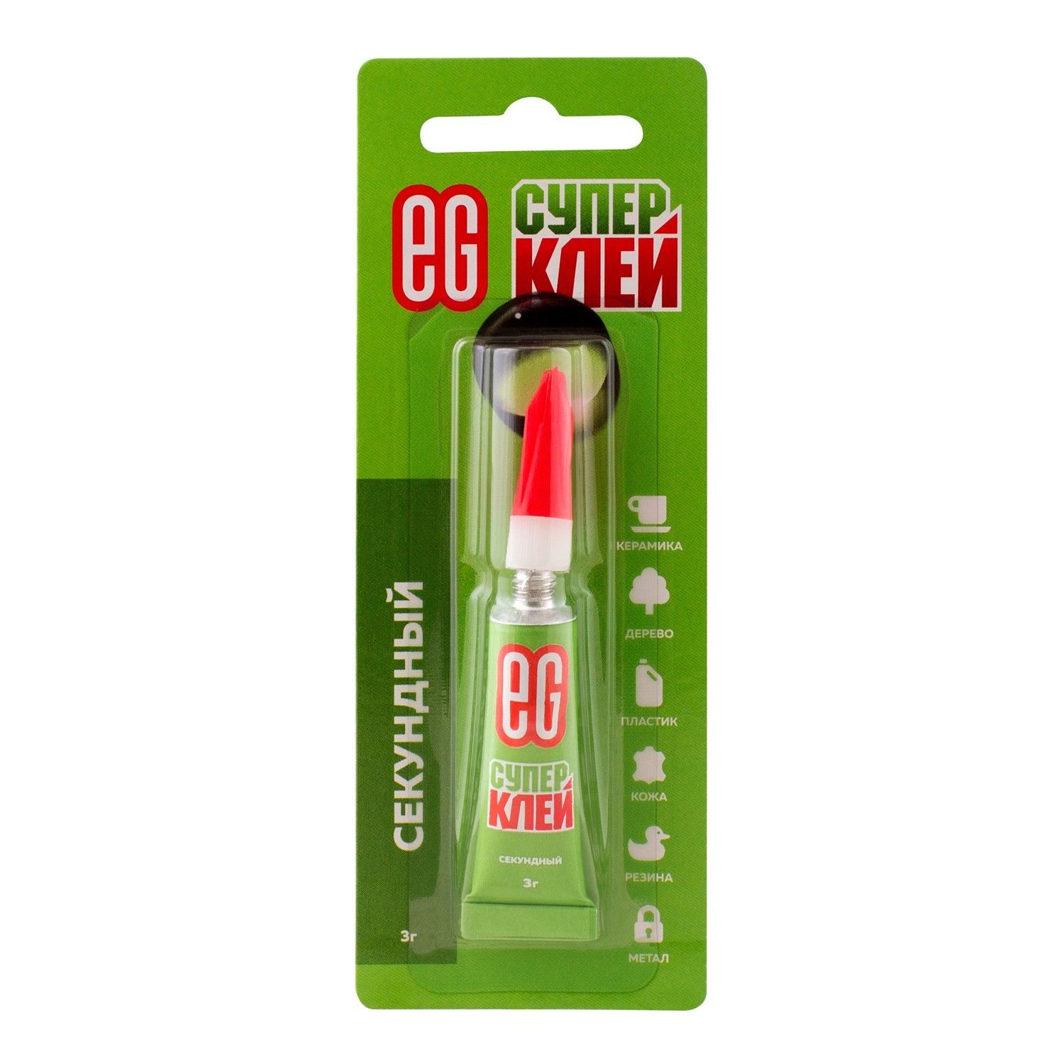 Еврогарант супер клей секундный 3 г блистер