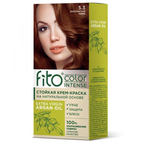 Fito color intense краска для волос тон 5.3 золотистый кофе