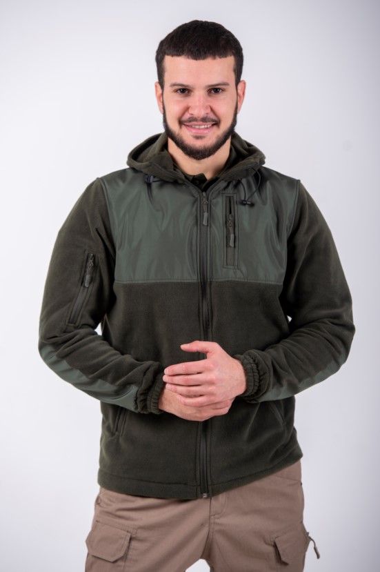 Black Rams Uniform Мужская Флисовая куртка  BRО 1007 Хаки XL