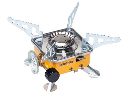 FORESTER MOBILE горелка газовая туристическая с раскладными держателями  для посуды в чехле
