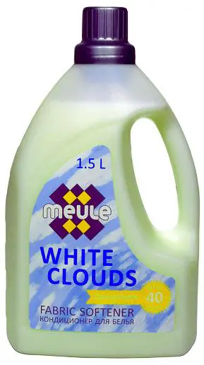 Meule концентрированный кондиционер для белья белые облака 1,5л 40 стирок