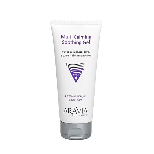 ARAVIA Professional Успокаивающий гель с алоэ и Д-пантенолом Multi Calming Soothing Gel, 200 мл