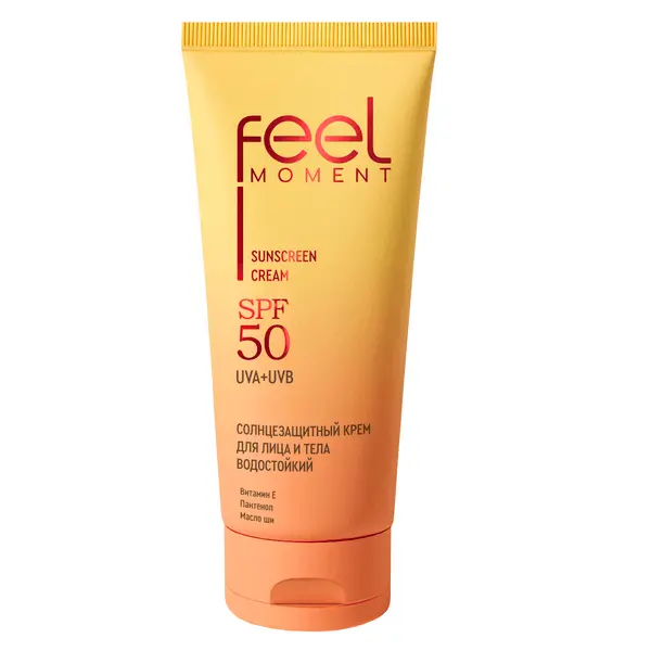 Feel moment солнцезащитный крем для лица и тела spf 50 200 мл